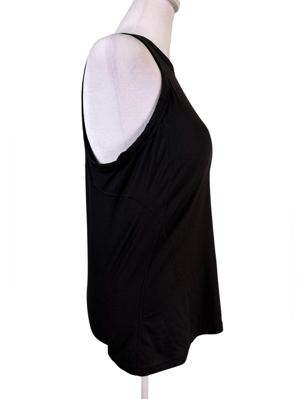 Alaskan Hardgear Duluth Trading Black Ribbed Athletic Tank Top Women’s 10 - Picture 3 of 9